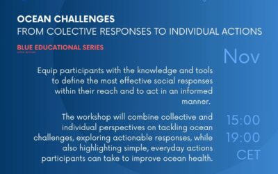 Ocean Challenges. From collective responses to individual actions