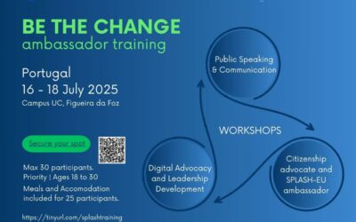 SPLASH-EU Be The Change Ambassador Training